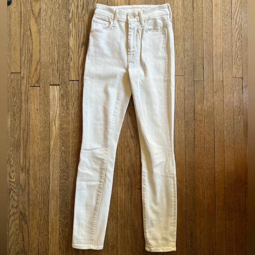 Mother “high waisted looker ankle” Jean